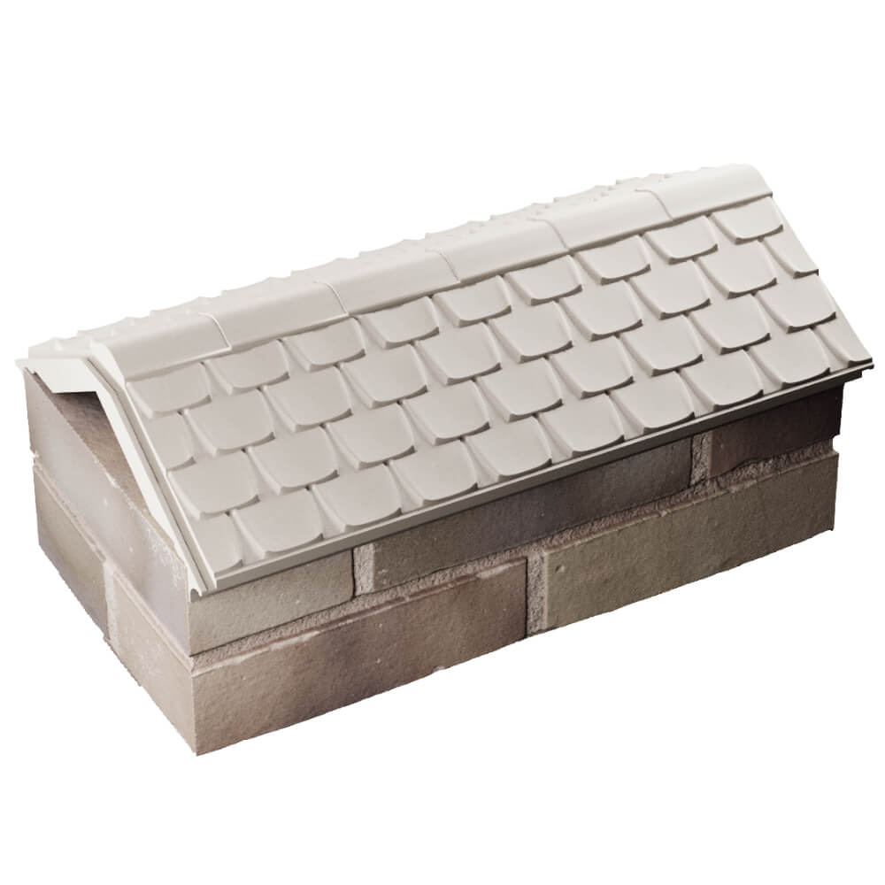 Парапет Zking Эльбрус Бежевый с посадкой на 1 кирпич (255мм) в Красногорске фото