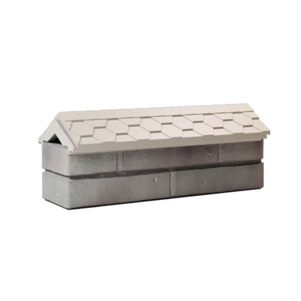 Парапет Zking Эверест Бежевый с посадкой на 0.5 кирпича (130мм) Красногорск фото