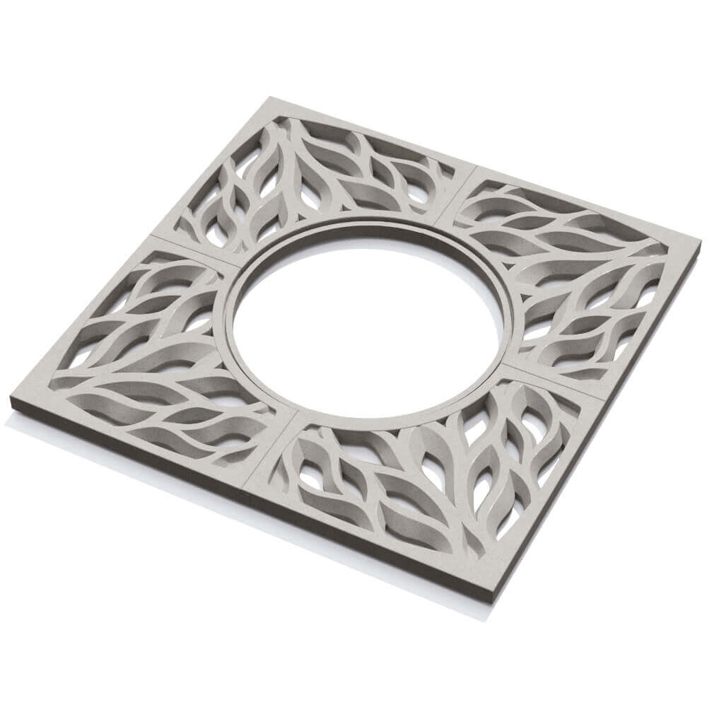 Приствольная решетка для дерева ZKING CRUST 1.2х1.2м Бежевая в Красногорске фото