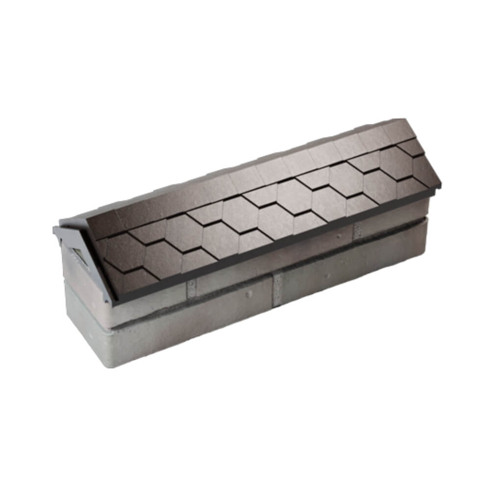 Парапет Zking Эверест Коричневый с посадкой на 0.5 кирпича (130мм) в Красногорске фото