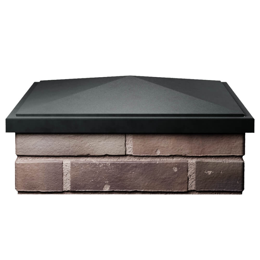 Колпак Zking БонаМоно Черный на столб 2х2 кирпича (515х515, 530х530мм) Красногорск фото