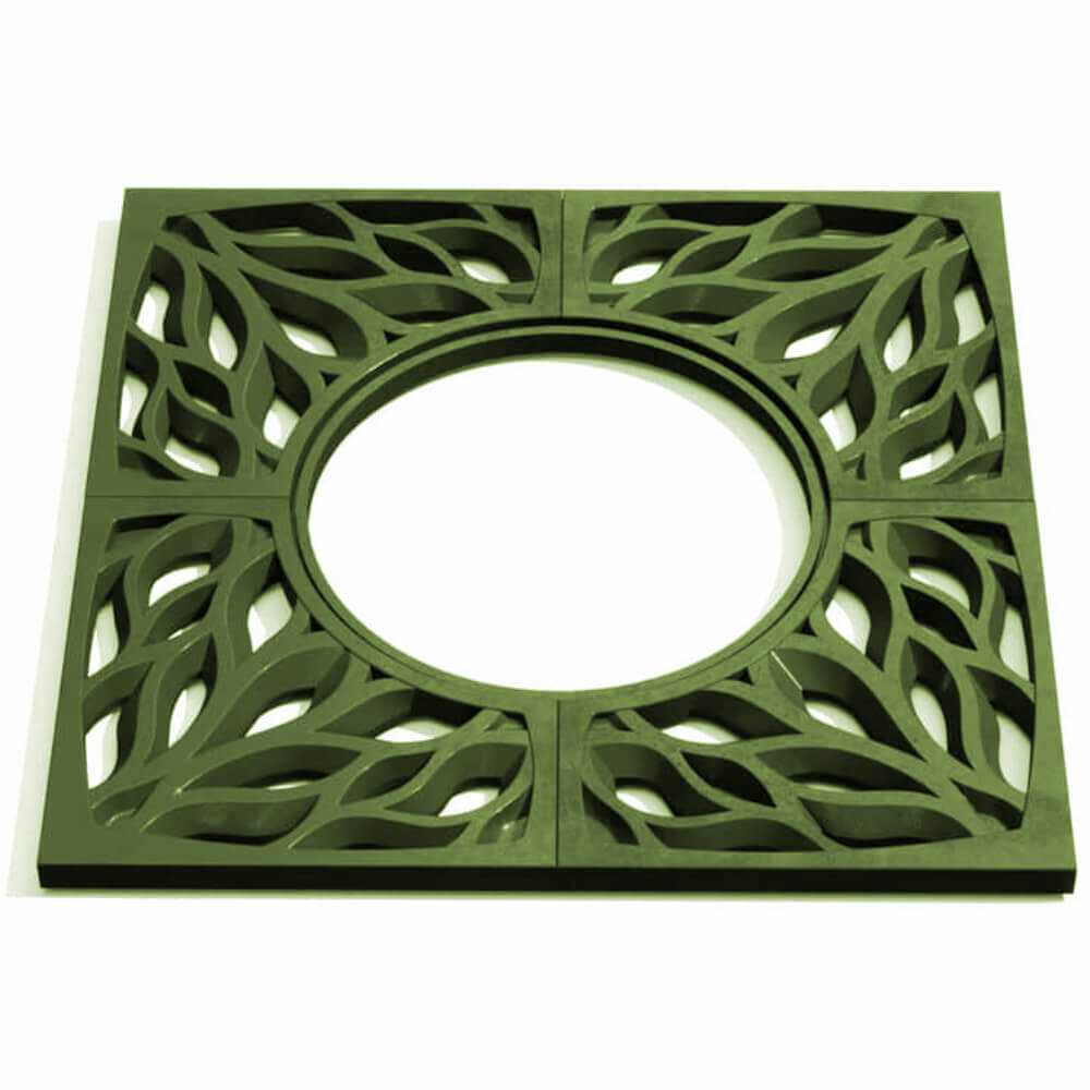 Приствольная решетка для дерева ZKING CRUST 1.2х1.2м Зеленая Красногорск фото