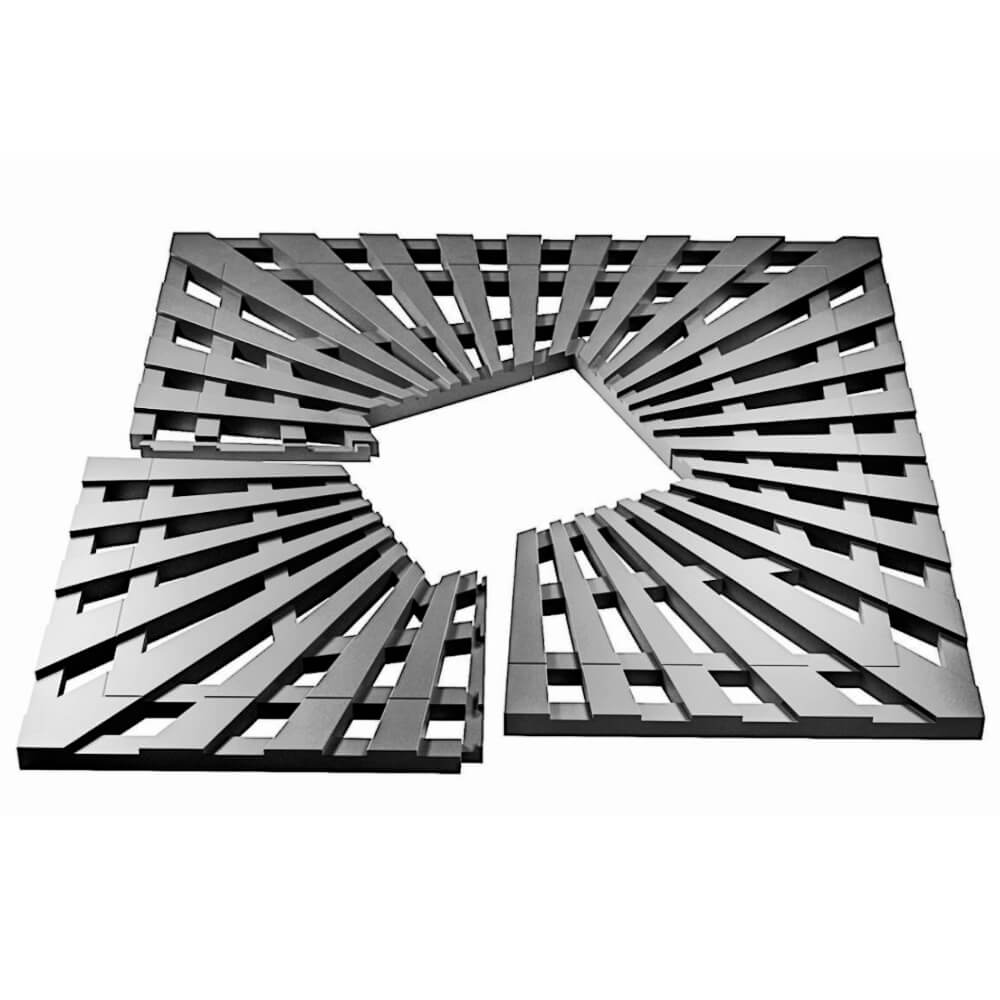 Приствольная решетка для дерева ZKING ATMOSPHERE 1.2х1.2м Серая в Красногорске фото