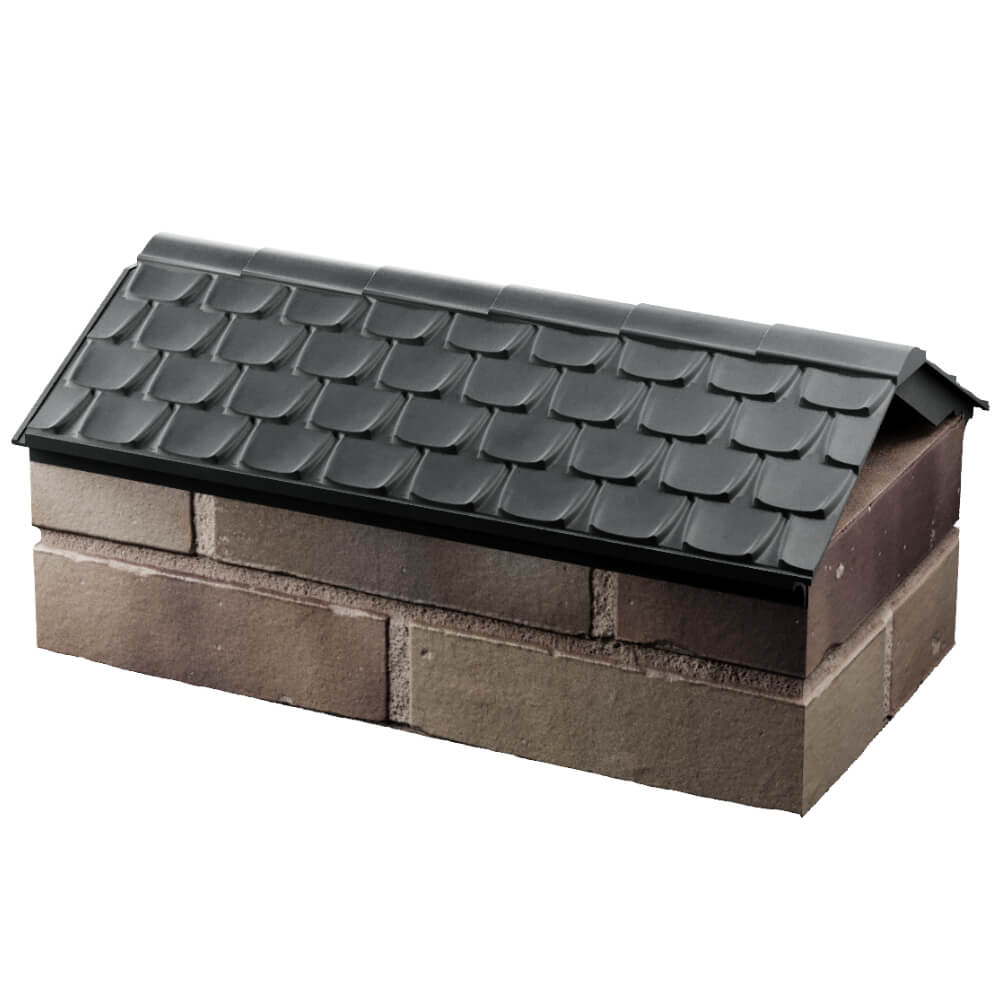 Парапет Zking Эльбрус Серый с посадкой на 1 кирпич (255мм) в Красногорске фото