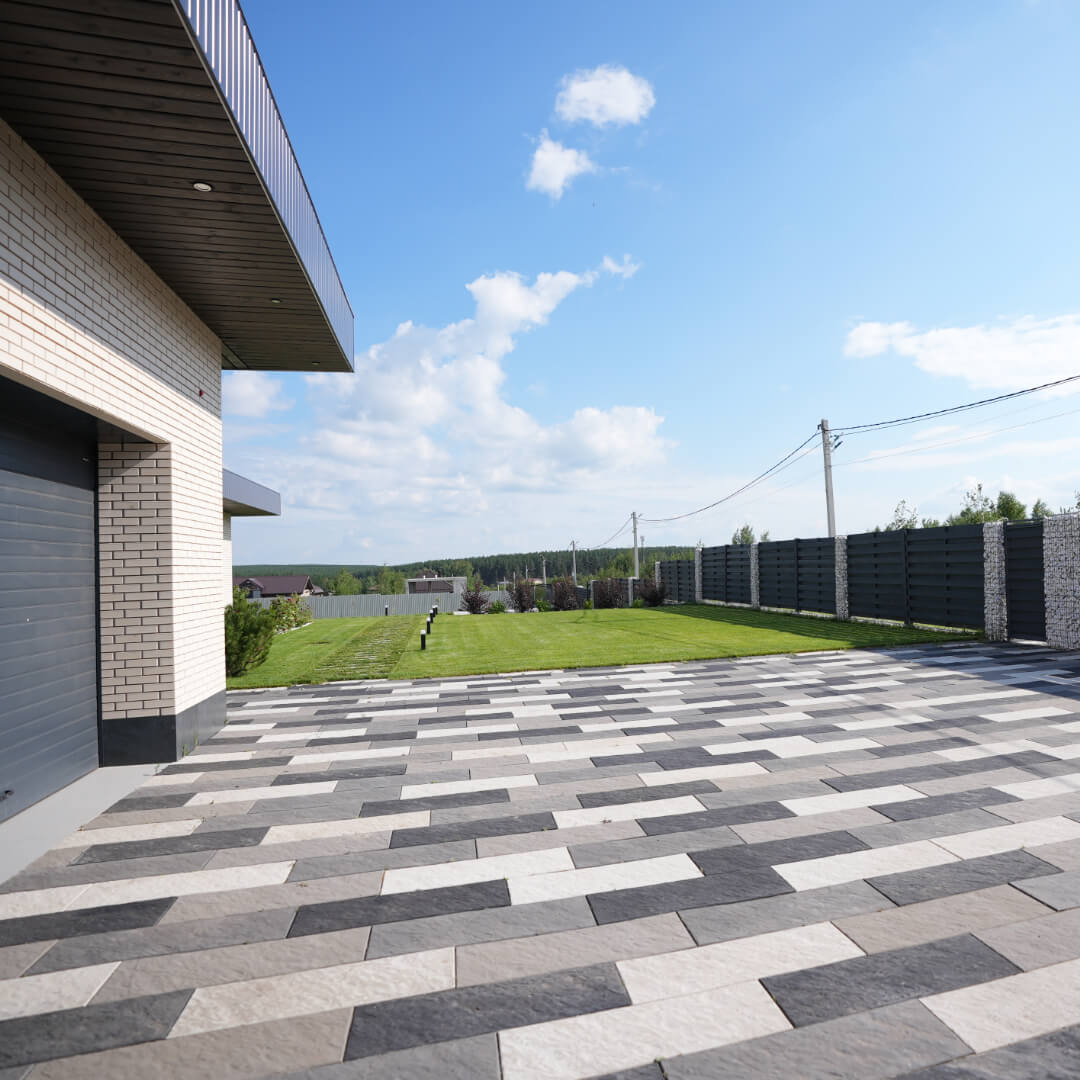 Шаговая плита STONE Графитовый Серый 990х330х55мм в Красногорске фото